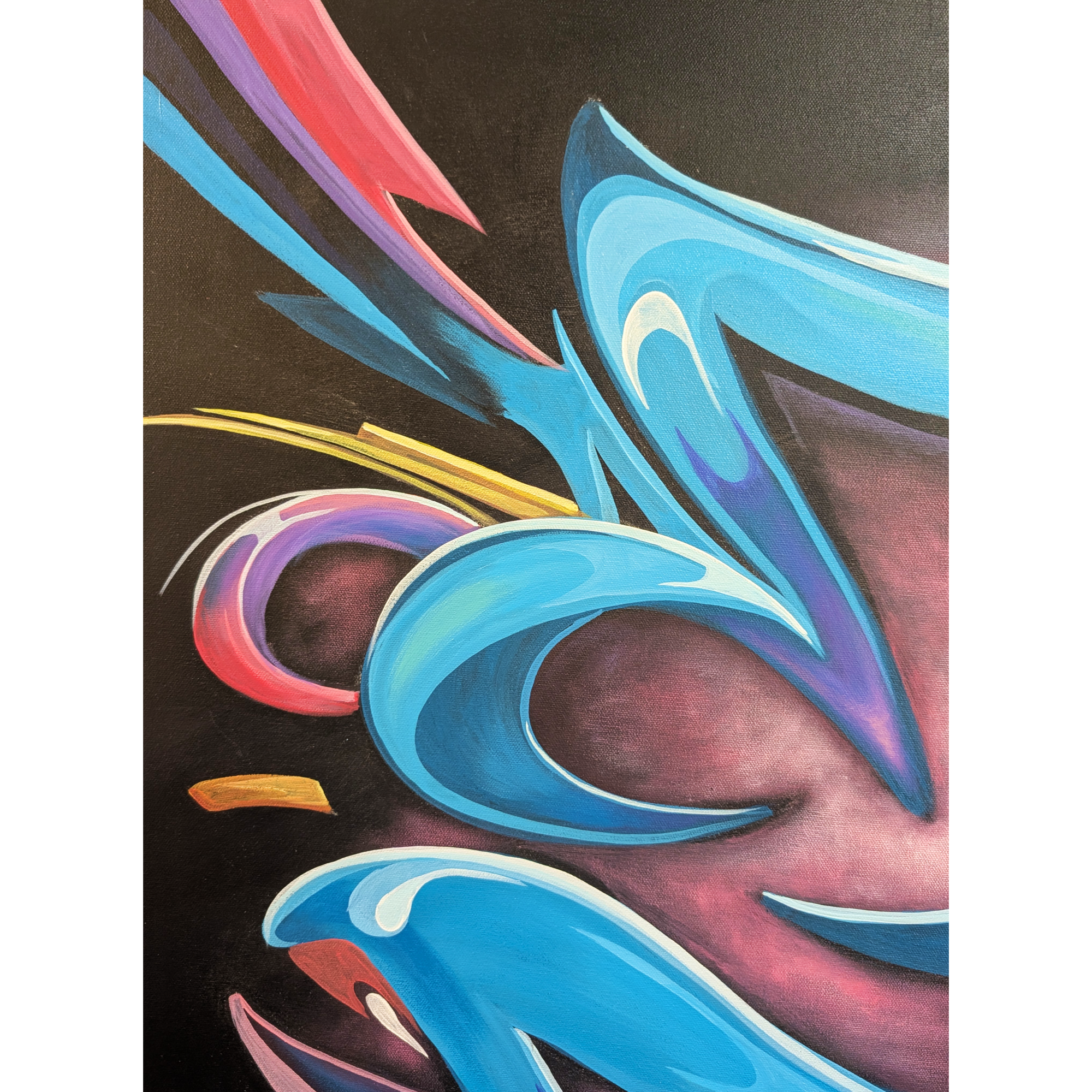 abstract graffiti painting Color Concherto